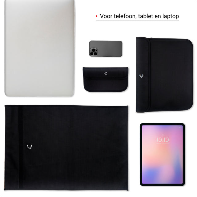 Anti-straling, Anti-diefstal, Anti-tracking /GPS