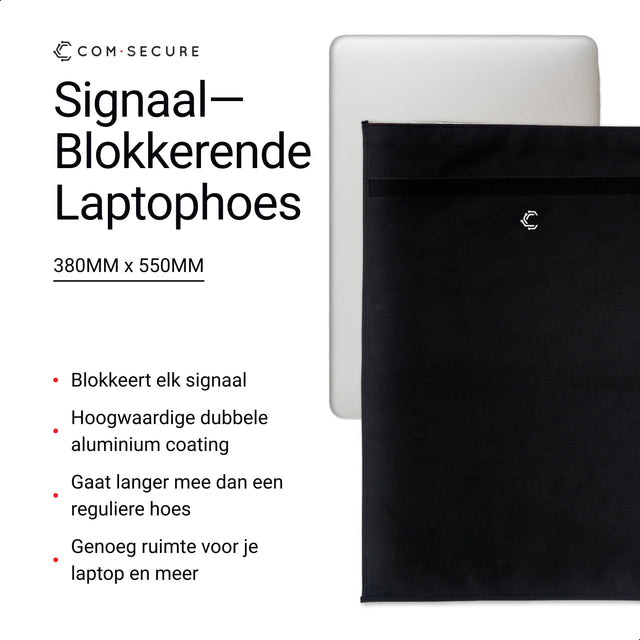 Comsecure signaalblokkerende hoes voor laptop